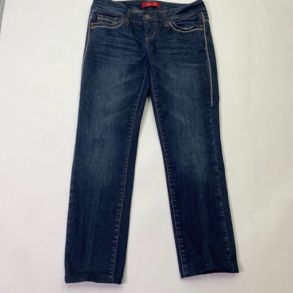 Seven 7 Blue Jeans Skinny Fit Jeans Women Size 4P